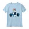 Unicorno Powerlifting - Sollevamento Pesi Deadlifting - Maglietta per Amanti della Palestra e degli Unicorni - Regalo Compleanno o Natale