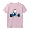 Unicorno Powerlifting - Sollevamento Pesi Deadlifting - Maglietta per Amanti della Palestra e degli Unicorni - Regalo Compleanno o Natale