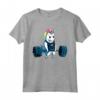 Unicorno Powerlifting - Sollevamento Pesi Deadlifting - Maglietta per Amanti della Palestra e degli Unicorni - Regalo Compleanno o Natale