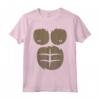 Costume da Scimmia per Bambini con Petto di Gorilla - Maglietta Divertente per Gioventù - Ideale per Feste Scolastiche