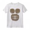 Costume da Scimmia per Bambini con Petto di Gorilla - Maglietta Divertente per Gioventù - Ideale per Feste Scolastiche