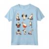 Lama Alpaca Animale Shirt Sollevamento pesi Cardio Maglietta - Regalo Divertente per Bambini Amanti degli Animali
