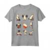 Lama Alpaca Animale Shirt Sollevamento pesi Cardio Maglietta - Regalo Divertente per Bambini Amanti degli Animali