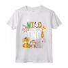 I'm Wild and Two - Zoo Safari Theme Birthday Jungle Animals Maglietta - Unique Gift Idea for Toddler's 2nd Birthday Party