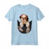 HapTiger Ripper Pocket Shih Tzu Lover Gift Maglietta - Regalo Unico per Amanti dei Cani Shih Tzu - Ideale per Halloween o Natale