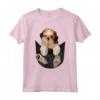 HapTiger Ripper Pocket Shih Tzu Lover Gift Maglietta - Regalo Unico per Amanti dei Cani Shih Tzu - Ideale per Halloween o Natale