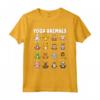 Pantaloni Yoga con Animali Carini - T-shirt Animali Yoga per Yogi - Design Divertente per la Meditazione