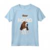 Felice Basset-Hound Papà Maglietta - Ideale per Soccorritori e Veterinari Amanti dei Cani - Leggera e Confortevole