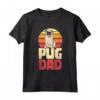 Pug Papà Carlino Maglietta - Idea Regalo per Amanti dei Cani - Perfetta per Natale o Compleanni