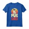 Pug Papà Carlino Maglietta - Idea Regalo per Amanti dei Cani - Perfetta per Natale o Compleanni