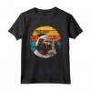 Retro Carlino Maglietta - T-shirt con Design di Carlino - Idea Regalo per Amante dei Cani - Acquista Online