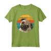 Retro Carlino Maglietta - T-shirt con Design di Carlino - Idea Regalo per Amante dei Cani - Acquista Online