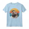Retro Carlino Maglietta - T-shirt con Design di Carlino - Idea Regalo per Amante dei Cani - Acquista Online