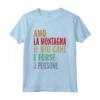 Frase Divertente Uomo Donna Amo La Montagna E Il Mio Cane - Maglietta per Amanti del Trekking e Animali - Regalo Ironico Vintage