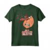 Caffeinated Sloth Bradipo - Divertente Caffeina Caffè Regalo Maglietta - Ideale per Amanti del Caffè