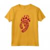Bear Paw Print Tribal Grizzly Black Papa Momma Tribe Claw Maglietta - Leggera e Comoda - Ideale per Appassionati di Orsi e Tribù