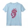 Bear Paw Print Tribal Grizzly Black Papa Momma Tribe Claw Maglietta - Leggera e Comoda - Ideale per Appassionati di Orsi e Tribù