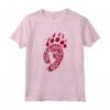 Bear Paw Print Tribal Grizzly Black Papa Momma Tribe Claw Maglietta - Leggera e Comoda - Ideale per Appassionati di Orsi e Tribù
