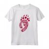 Bear Paw Print Tribal Grizzly Black Papa Momma Tribe Claw Maglietta - Leggera e Comoda - Ideale per Appassionati di Orsi e Tribù