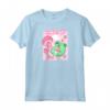 Kawaii Frog & Cat - Retro 90s Graphic Tee with Raglan Sleeves - Ideal Gift for Anime and Animal Lovers