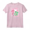 Kawaii Frog & Cat - Retro 90s Graphic Tee with Raglan Sleeves - Ideal Gift for Anime and Animal Lovers