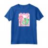 Kawaii Frog & Cat - Retro 90s Graphic Tee with Raglan Sleeves - Ideal Gift for Anime and Animal Lovers