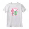 Kawaii Frog & Cat - Retro 90s Graphic Tee with Raglan Sleeves - Ideal Gift for Anime and Animal Lovers