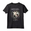 Madre di Gatti T-Shirt Donna Divertente Fiori Gatto Lovers - Regalo Amanti Compleanno Natale Halloween - Acquista Online
