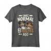 I Was Normal 2 Aussies Ago - Maglietta per Proprietari di Cani da Pastore Australiano - Regalo per Amanti dei Pastori Australiani