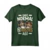I Was Normal 2 Aussies Ago - Maglietta per Proprietari di Cani da Pastore Australiano - Regalo per Amanti dei Pastori Australiani