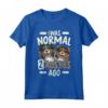 I Was Normal 2 Aussies Ago - Maglietta per Proprietari di Cani da Pastore Australiano - Regalo per Amanti dei Pastori Australiani