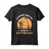 Preferisco Stare Con I Miei Capibara - Maglietta Amante Capybara Roditore - Regalo Divertente per Natale o Compleanno