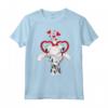 Simpatico Giraffa Occhiali da Sole Cuore - Maglietta Amante delle Giraffe per San Valentino - Idea Regalo Divertente per Coppie