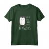 Design Pinguino - Maglietta Solo per la Ragazza che Ama i Pinguini - Regalo di Natale o Compleanno per gli Amanti degli Animali