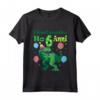 Bambino finalmente ho 6 anni - Maglietta Dinosauro Regalo Divertente per Compleanno - Ideale per Festa di Compleanno Bambini
