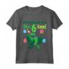 Bambino finalmente ho 6 anni - Maglietta Dinosauro Regalo Divertente per Compleanno - Ideale per Festa di Compleanno Bambini