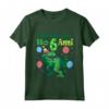 Bambino finalmente ho 6 anni - Maglietta Dinosauro Regalo Divertente per Compleanno - Ideale per Festa di Compleanno Bambini