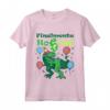 Bambino finalmente ho 6 anni - Maglietta Dinosauro Regalo Divertente per Compleanno - Ideale per Festa di Compleanno Bambini