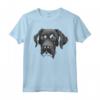 Labrador Retriever Nero Maglietta - Realistico Design per Amanti dei Cani - Ideale per Regalo di Compleanno o Natale