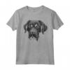 Labrador Retriever Nero Maglietta - Realistico Design per Amanti dei Cani - Ideale per Regalo di Compleanno o Natale