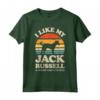 I Like My Jack Russell And Maybe Like 3 People - Retro Men's T-shirt for Dog Lovers - Vintage Jack Russell Design