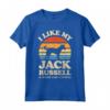 I Like My Jack Russell And Maybe Like 3 People - Retro Men's T-shirt for Dog Lovers - Vintage Jack Russell Design