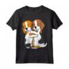 Beagle Amante Cane Mamma Donne Bambini Ragazze - Maglietta per Amanti dei Cani - Regalo Natale o Compleanno