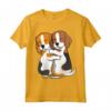 Beagle Amante Cane Mamma Donne Bambini Ragazze - Maglietta per Amanti dei Cani - Regalo Natale o Compleanno