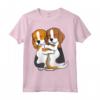 Beagle Amante Cane Mamma Donne Bambini Ragazze - Maglietta per Amanti dei Cani - Regalo Natale o Compleanno