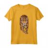Leopardo Animali Bambini Zoo - Maglietta Il Mio Cuore Batte per il Leopardo - Motivo Leopardato per Amanti degli Animali