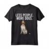 Meno Persona Più Cani Spinone Italiano Maglietta - Funny Introvert - Regalo per Amanti dei Cani