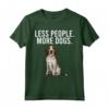 Meno Persona Più Cani Spinone Italiano Maglietta - Funny Introvert - Regalo per Amanti dei Cani