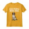 Meno Persona Più Cani Spinone Italiano Maglietta - Funny Introvert - Regalo per Amanti dei Cani