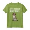 Meno Persona Più Cani Spinone Italiano Maglietta - Funny Introvert - Regalo per Amanti dei Cani